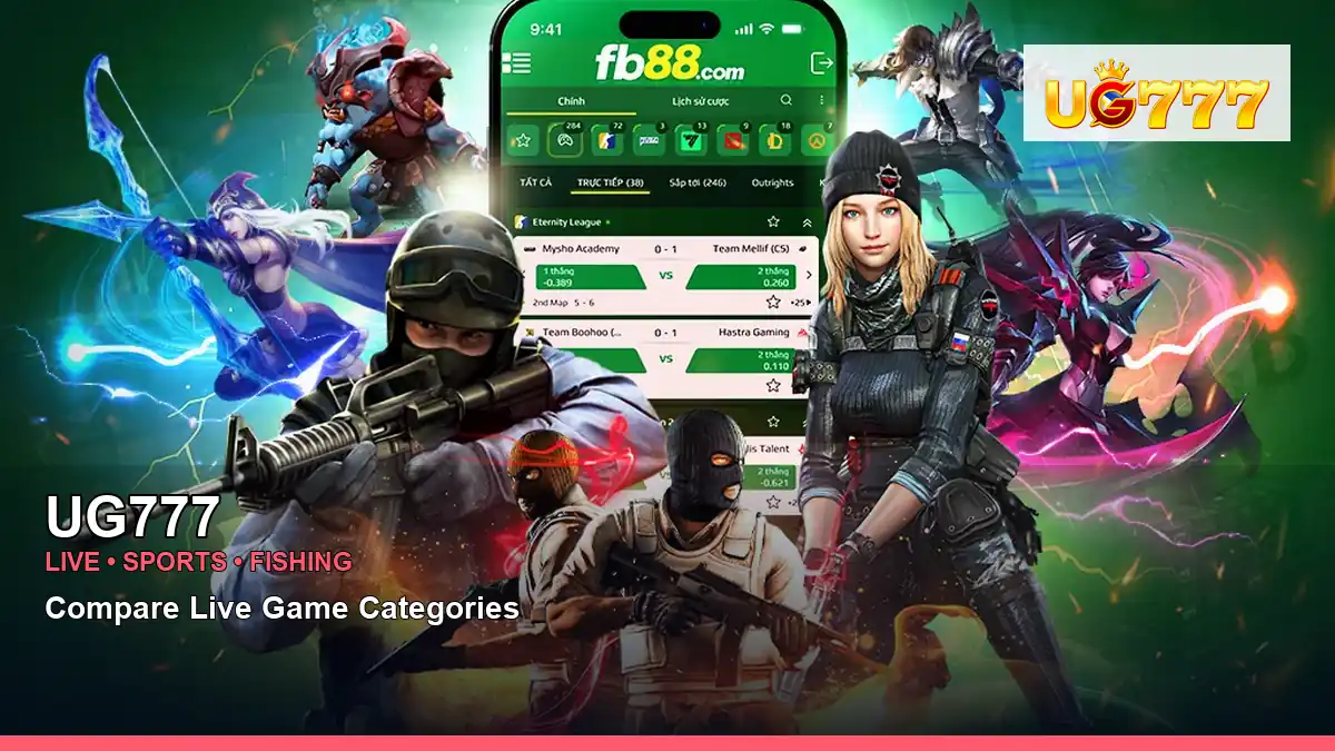 UG777 sports betting and arcade games for Philippine players