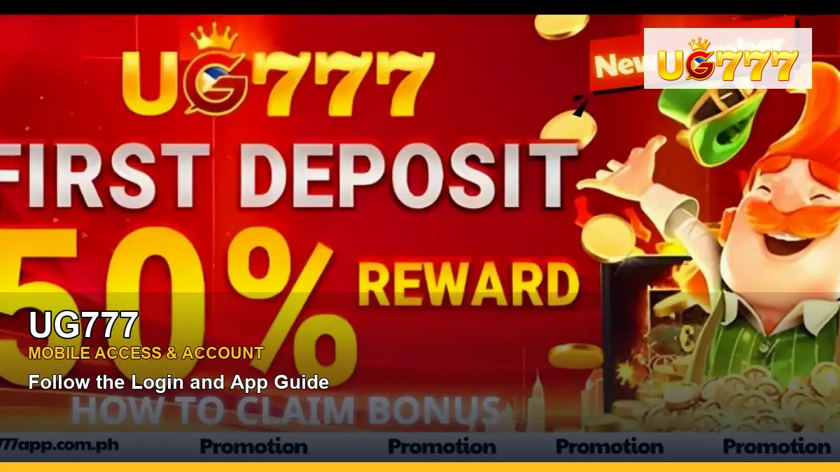 UG777 casino login and app guide for Philippine players